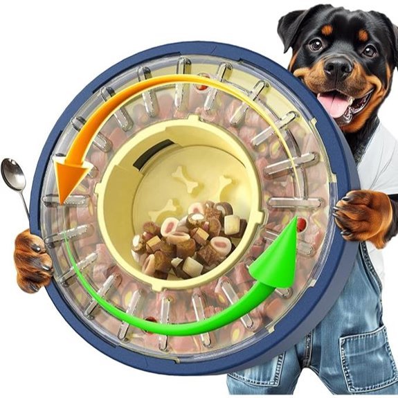 KADTC Adjustable Slow Feeder for Dogs (4‑Cup)