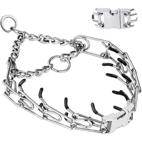 Adjustable Dog No-Pull Collar with Quick Release Buckle