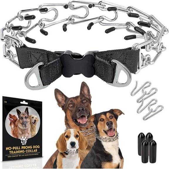 PetJett Adjustable Stainless Steel Dog Training Collar