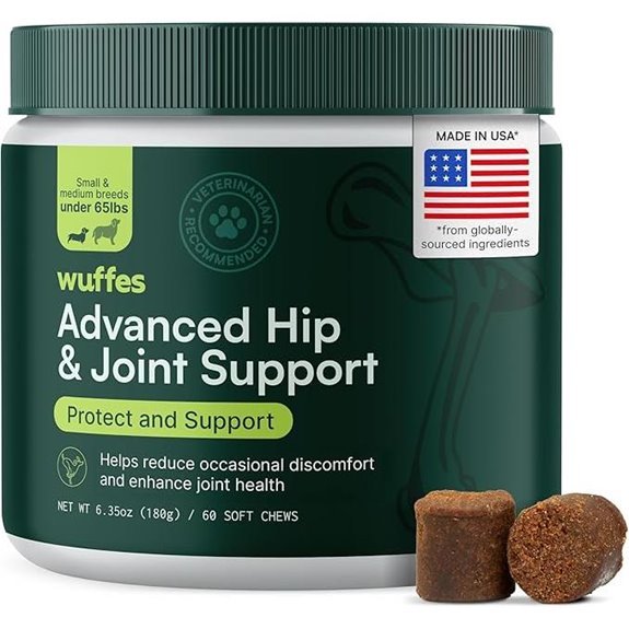 Wuffes Advanced Dog Hip Joint Supplement (60 Chews)
