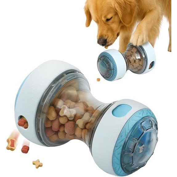 Kalimdor Interactive Treat-Dispensing Dog Puzzle Toy (Blue)