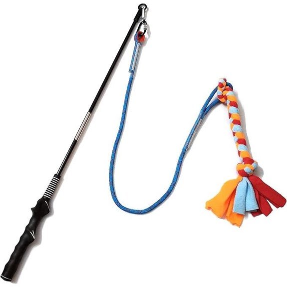 Interactive Flirt Pole Toy for Dogs (35)