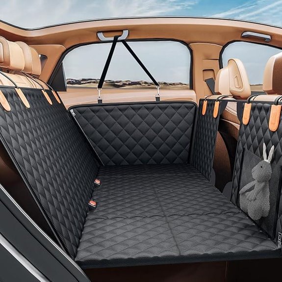 PETICON Back Seat Extender for Dogs – Waterproof Hammock