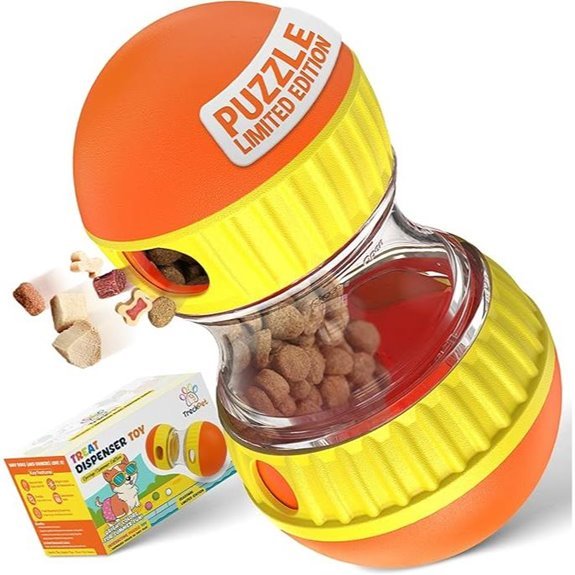 Dog Treat Dispenser Puzzle Toy for Mental Stimulation