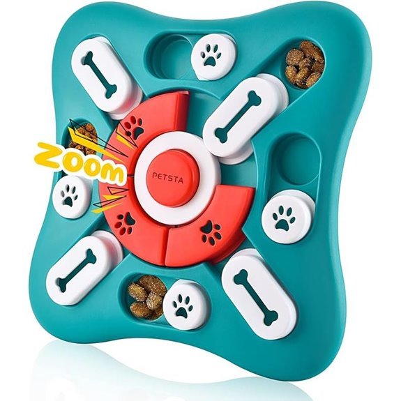 PETSTA Dog Puzzle Treat Dispensing Enrichment Toy