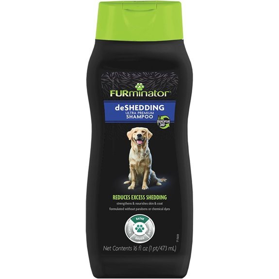 FURminator Ultra Premium deShedding Shampoo for Dogs 16 oz