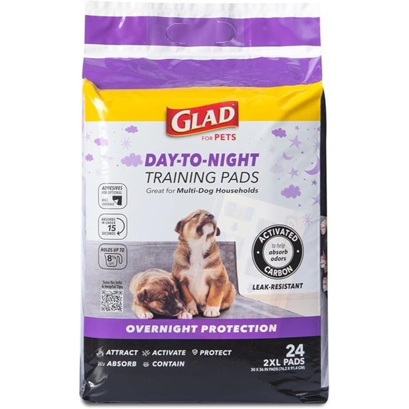 Glad for Pets Activated Carbon Puppy Training Pads 24 Count