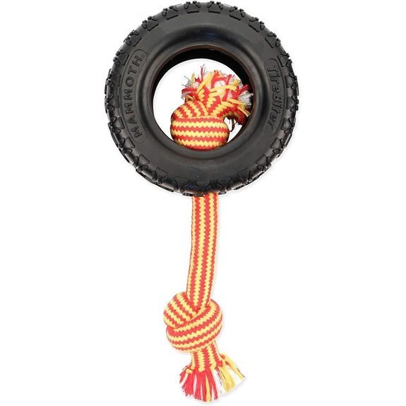 Mammoth TireBiter2 Tug & Toss For Strong Chewers Large Dogs Up To 90-Pounds