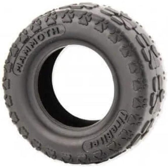 Mammoth TireBiterII Natural Rubber Dog Toys (Medium)