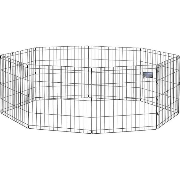 MidWest Pets 24 Exercise Pen Foldable 16 Sq Ft