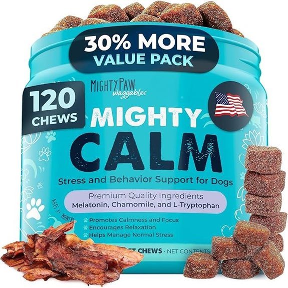 Mighty Paw Calming Chews for Dogs (120 Count)