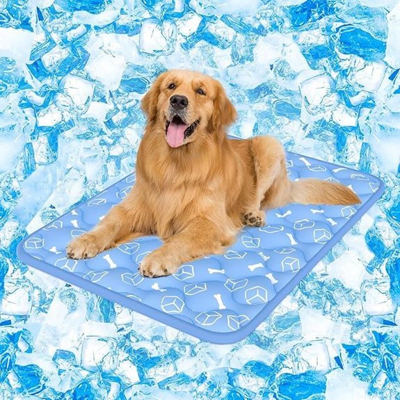 Rywell Dog Cooling Mat 2.0 Ocean Blue 44x32