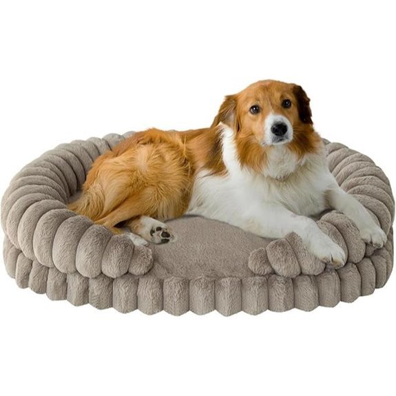 BALANCE Orthopedic Calming Dog Bed 36” Oval Washable
