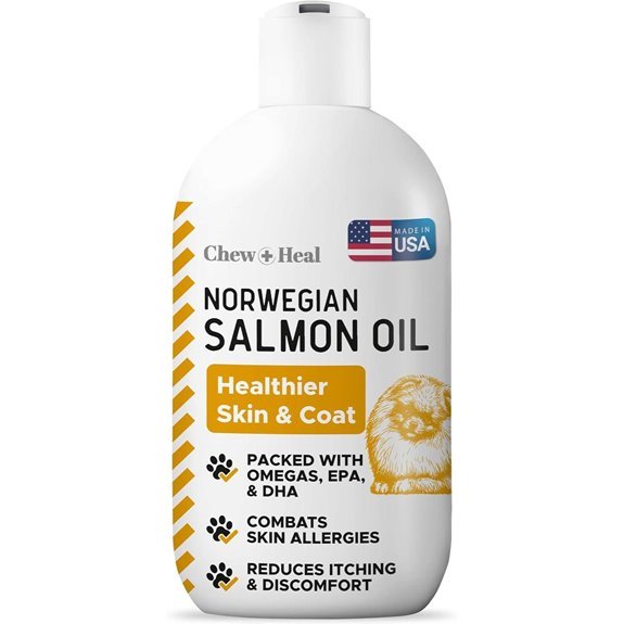 Premium Salmon Oil for Dogs – 8oz Omega‑3 Supplement