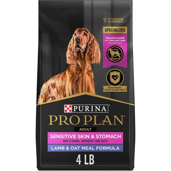Purina Pro Plan Sensitive Skin Stomach Dog Food 4 lb