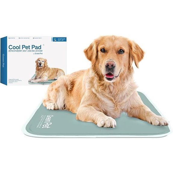 Cool Pet Pad - Large Sage Grey Self-Cooling for Dogs & Cats