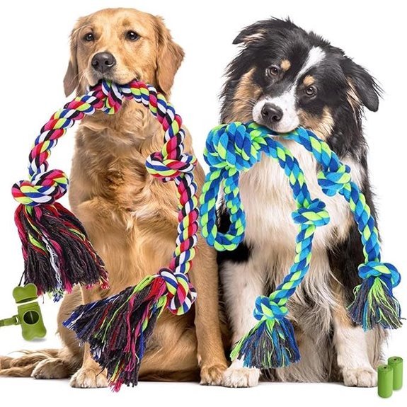 Tough Dog Rope Toys - 5 Pack for All Sizes