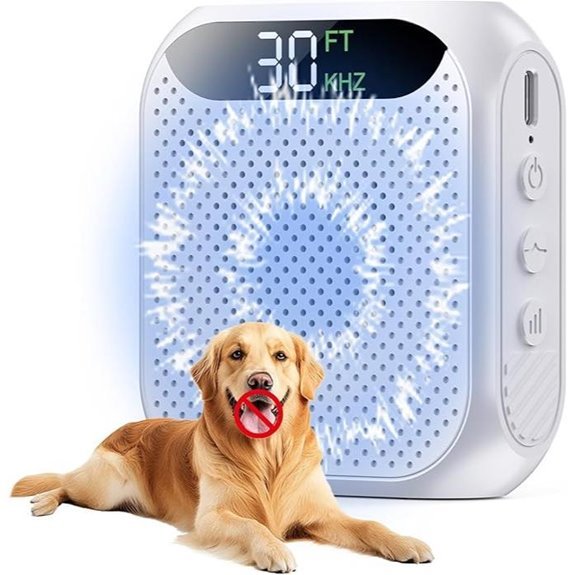 MALOK Ultrasonic Dog Bark Deterrent (30ft)