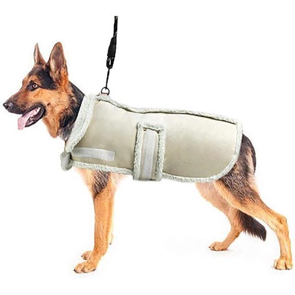 Dog Winter Jacket Warm Windproof Fleece Coat (X-Large)