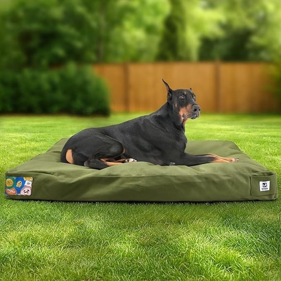 Sytopia 42 Waterproof Outdoor Dog Bed (Green)