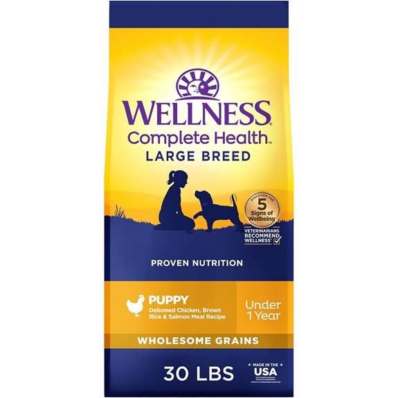 Wellness Complete Health Puppy Dry Dog Food (30‑lb)
