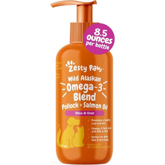 Zesty Paws Wild Alaskan Omega-3 Blend for Pets